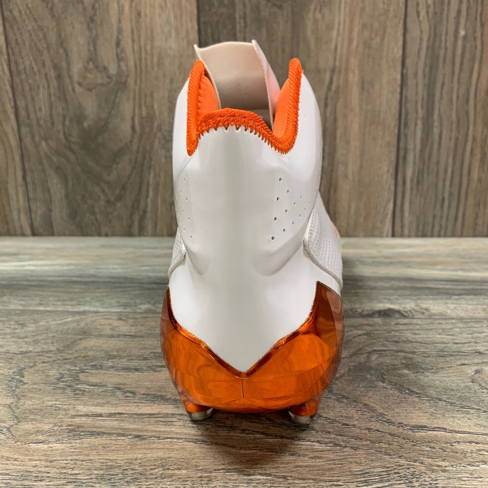Adidas Football Cleats White/Orange - Picture 4 of 5